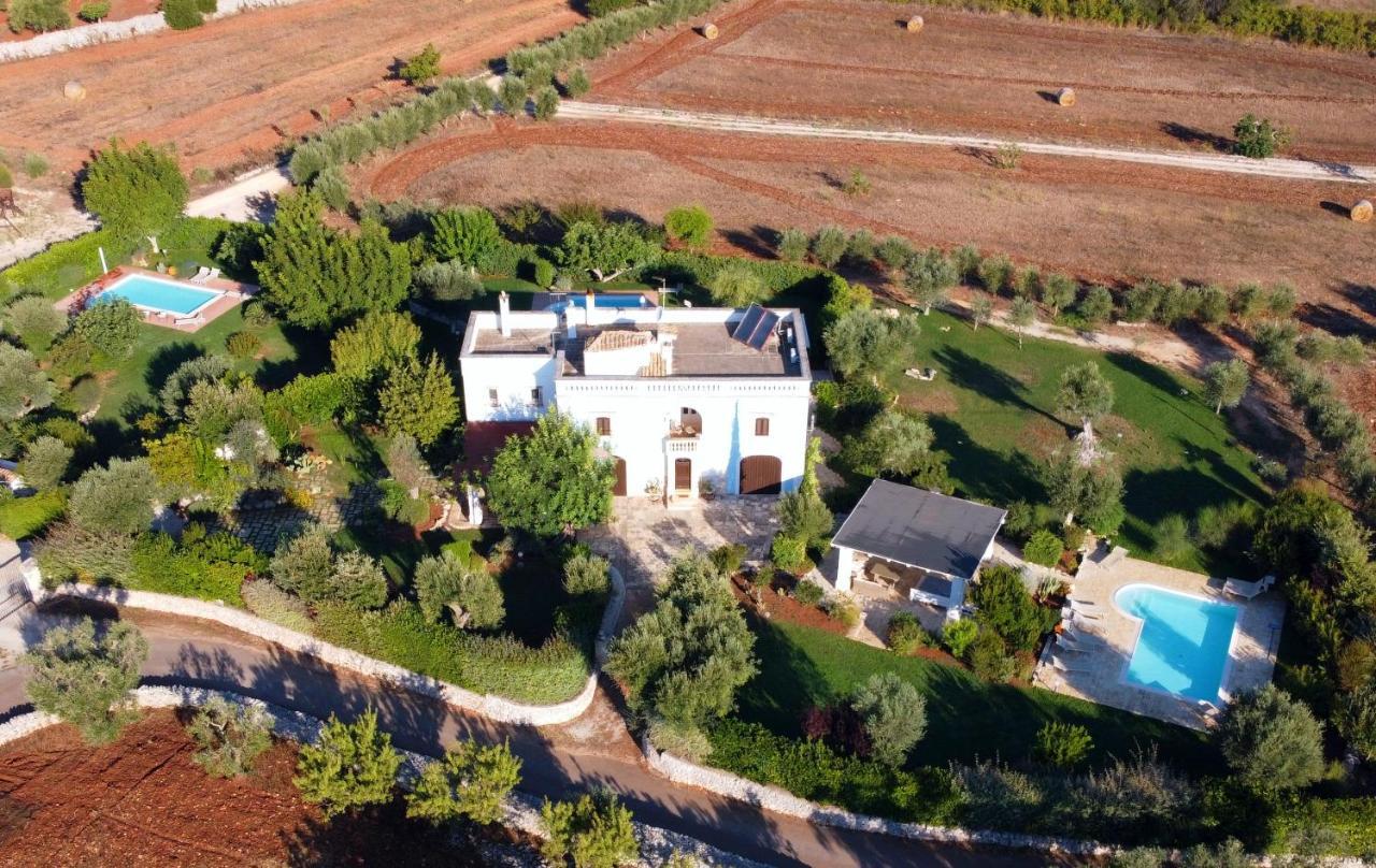 Terra Sessana Ville E Trullo Con Piscina Privata Ostuni Bagian luar foto