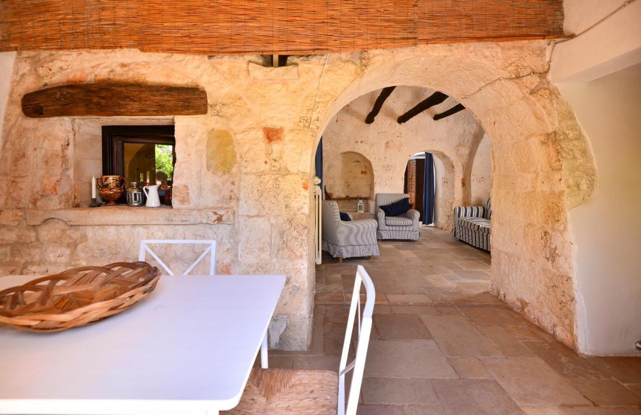 Terra Sessana Ville E Trullo Con Piscina Privata Ostuni Bagian luar foto