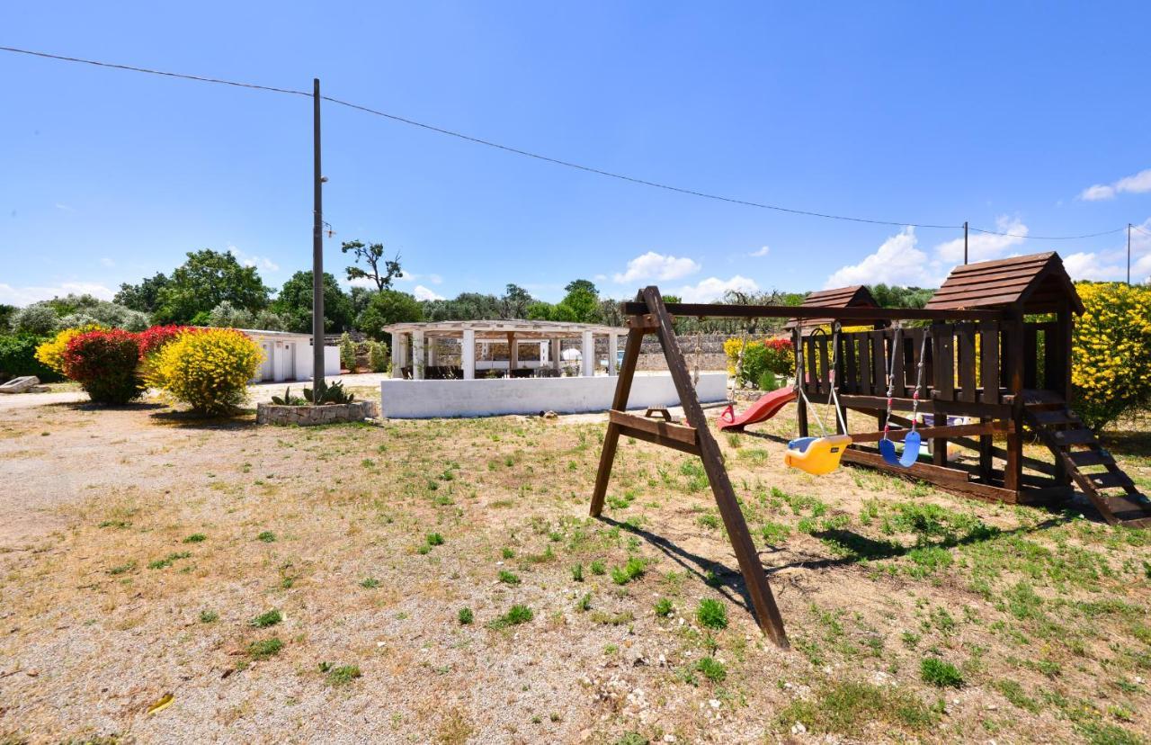 Terra Sessana Ville E Trullo Con Piscina Privata Ostuni Bagian luar foto