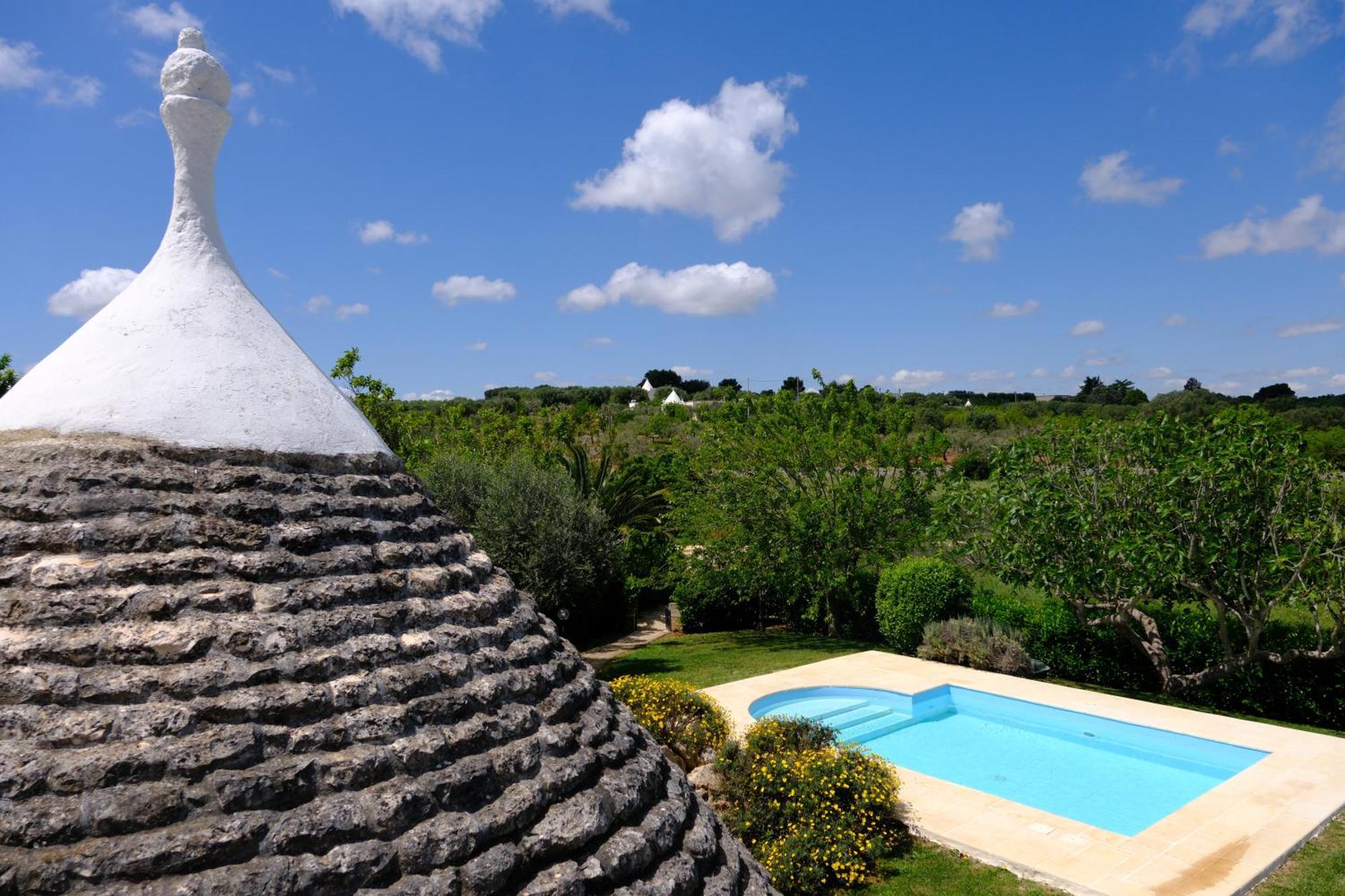 Terra Sessana Ville E Trullo Con Piscina Privata Ostuni Bagian luar foto
