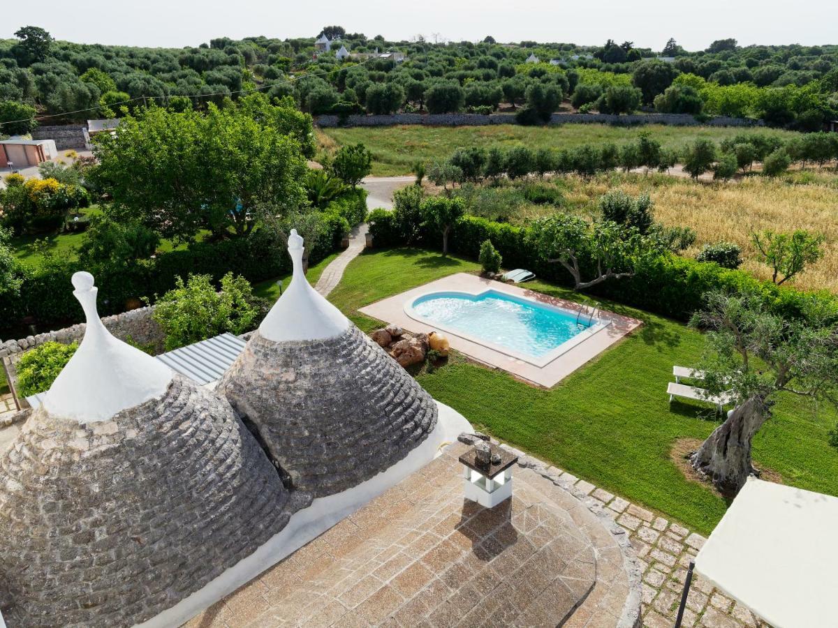 Terra Sessana Ville E Trullo Con Piscina Privata Ostuni Bagian luar foto