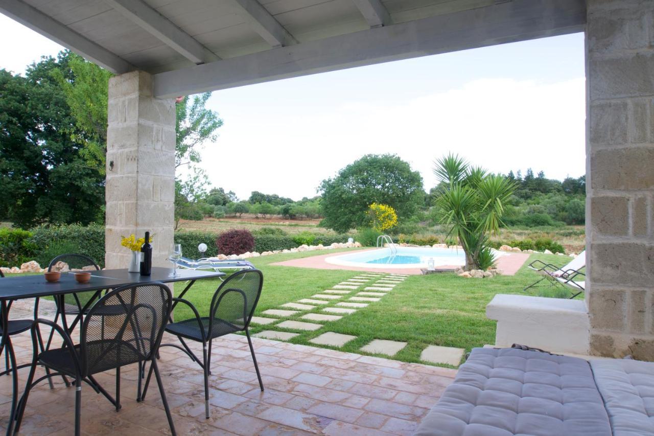 Terra Sessana Ville E Trullo Con Piscina Privata Ostuni Bagian luar foto