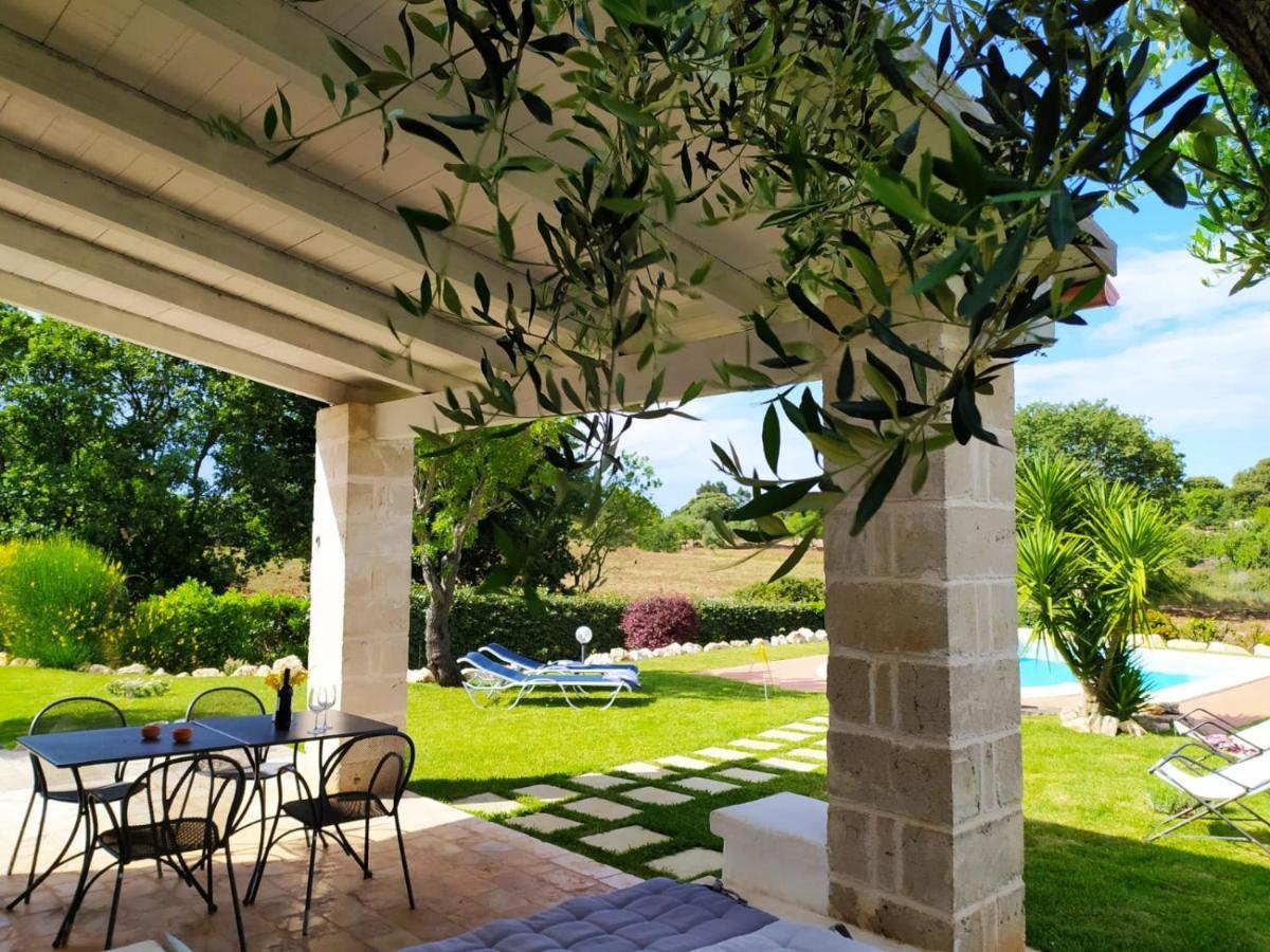 Terra Sessana Ville E Trullo Con Piscina Privata Ostuni Bagian luar foto