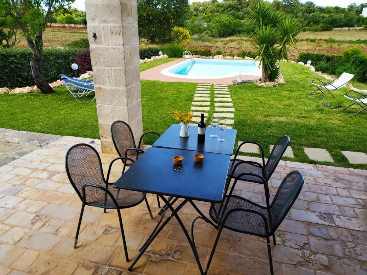 Terra Sessana Ville E Trullo Con Piscina Privata Ostuni Bagian luar foto